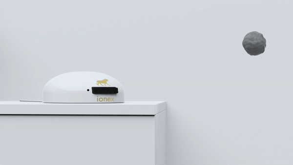 White IONEX Negative Ion Generator - Uno Vita AS