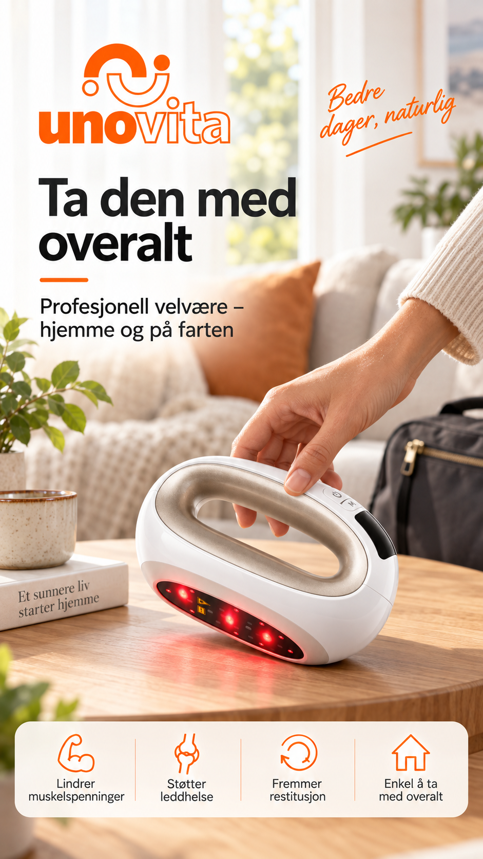 Handheld Laser HD-Cure MAX – 4 Wavelength Light Therapy