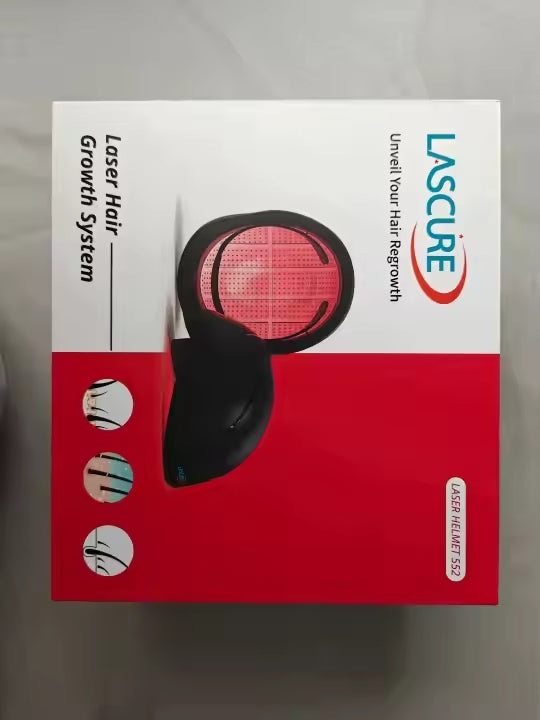 Lascure Laser Helmet 552 (655 nm LLLT Hair Growth System with 552 Diodes)