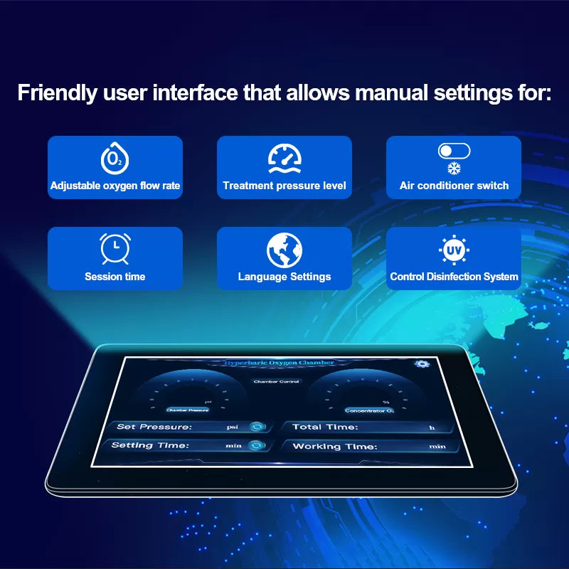 Uno Vita`s Oxyair HBOT (2 ATA) Premium Luxury Hyperbaric Chamber