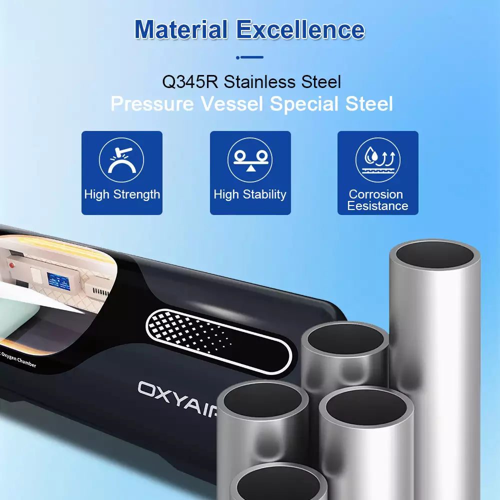 Uno Vita`s Oxyair HBOT (2 ATA) Premium Luxury Hyperbaric Chamber
