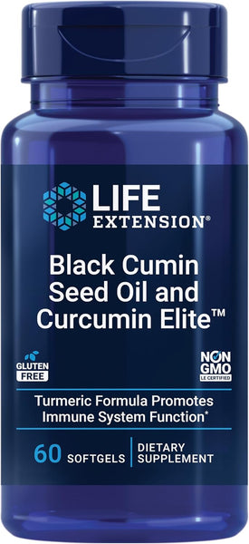 Black Cumin Seed Oil and Curcumin Elite