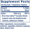 Sea-Iodine, 1000 mcg, 60 vegetarian capsules (EXP 03/2025)