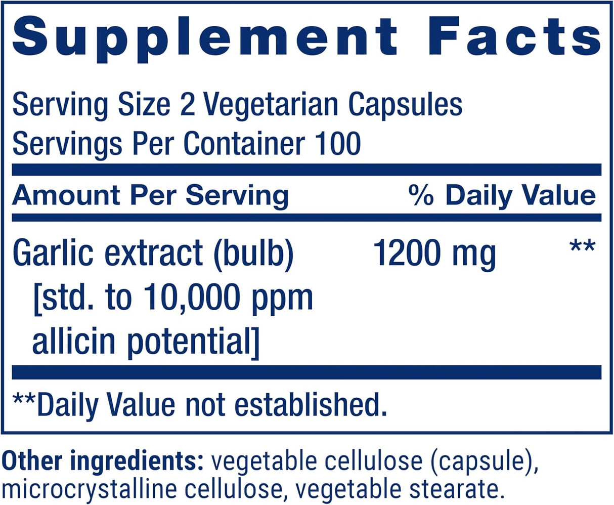 Optimized Garlic