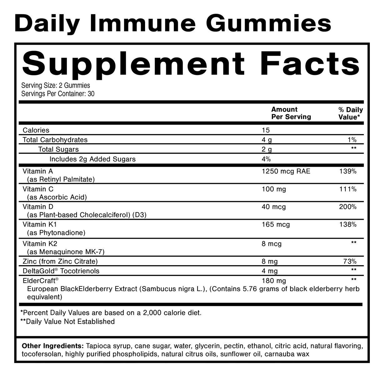 Daily Immune Gummies