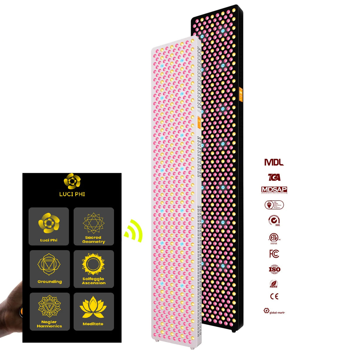 Uno Vita`s RLPROMax600- advanced 9-Wavelength High-Power Light Therapy Panel