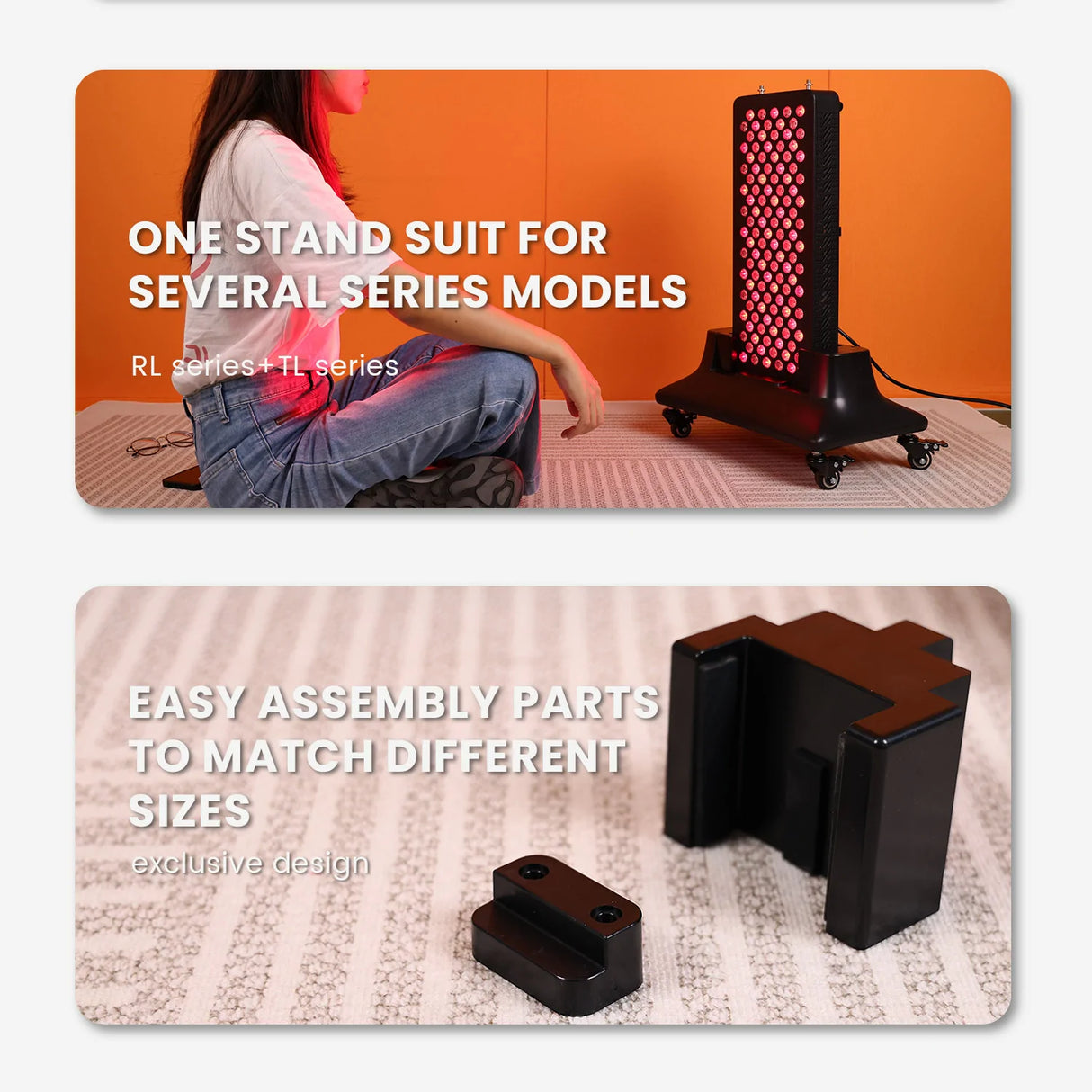 Uno Vita`s Red Light Therapy Stand