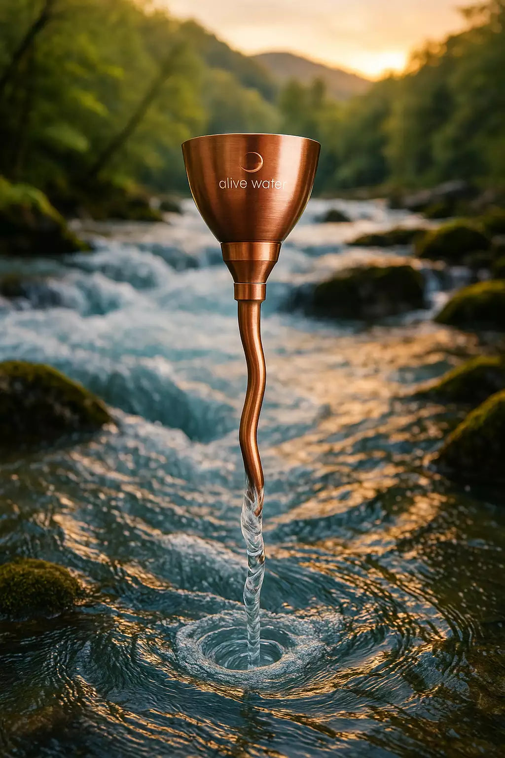 Life Vortex Spiral Water Funnel (River of Life)