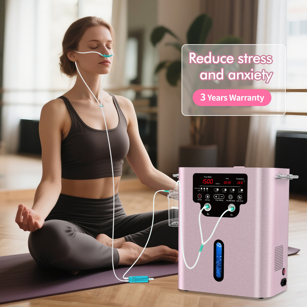 Hydrogen inhalator GY-HX1500 (1000 ml H2)