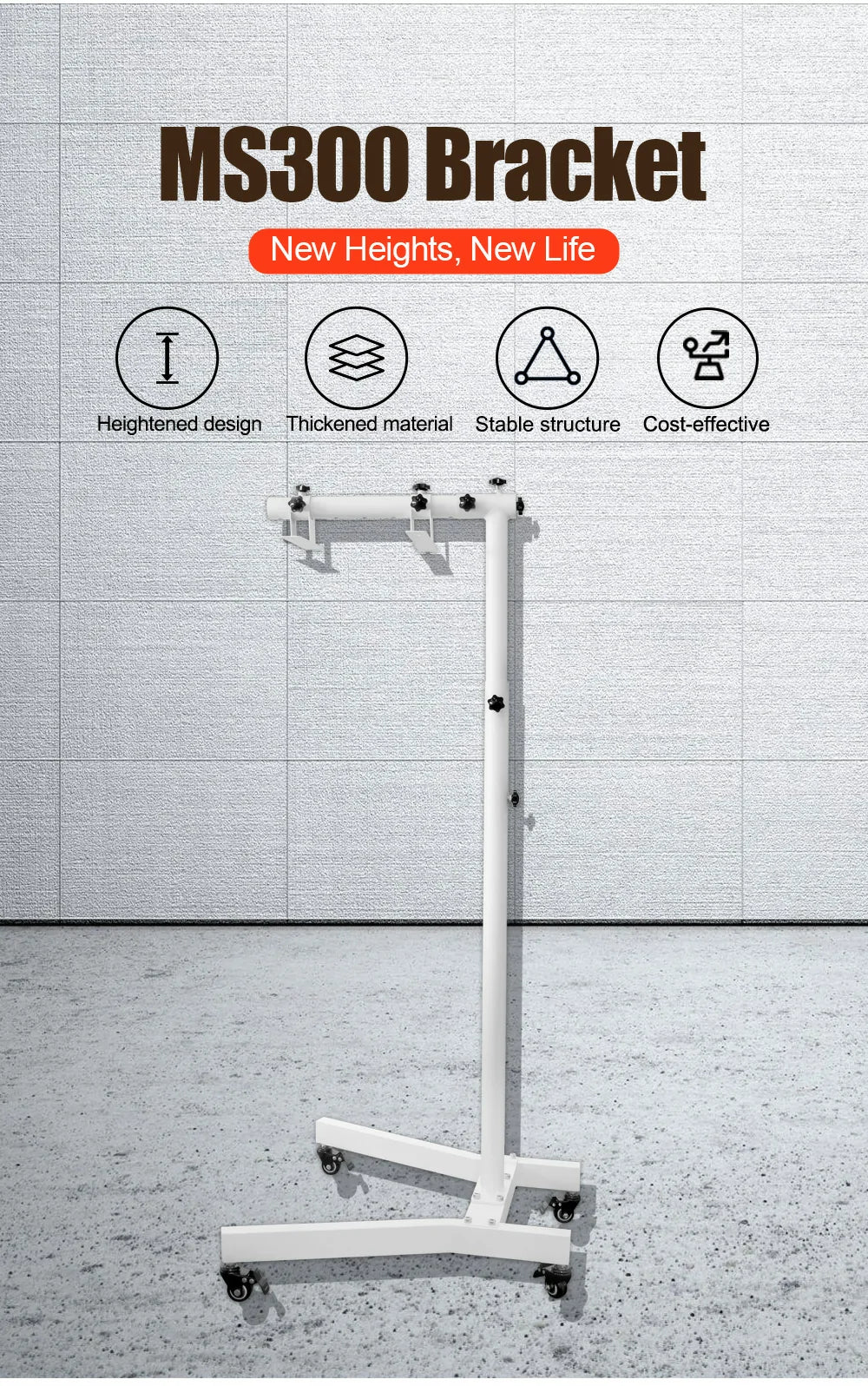 Uno Vita`s MS300-E -Therapy Panel Stand (white)