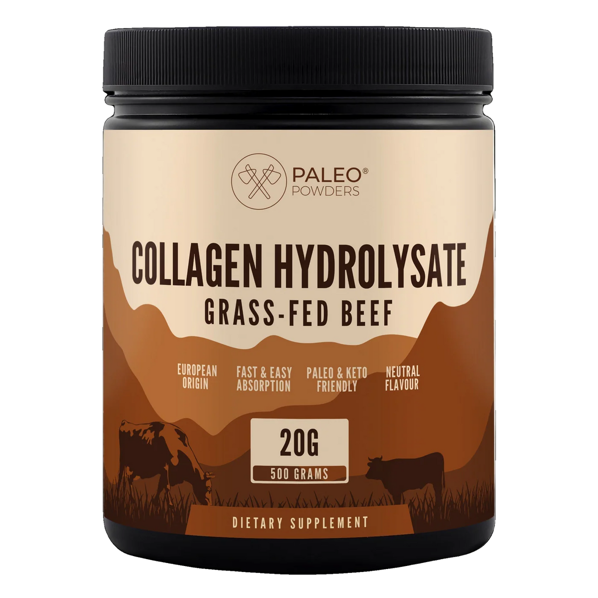 Paleo Collagen Hydrolysate – Grass-Fed (500 grams)