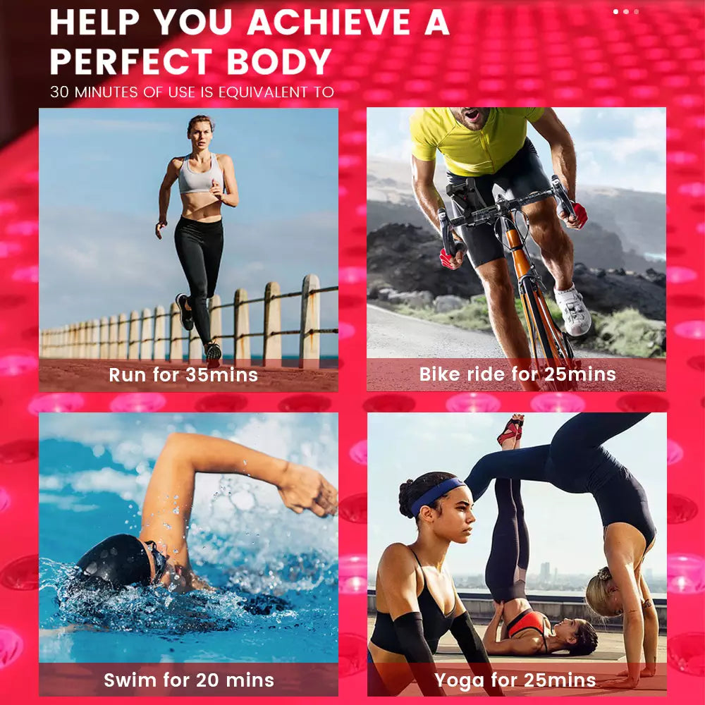 Uno Vita`s Red Light Therapy Bed and Panel for clinics and professionals