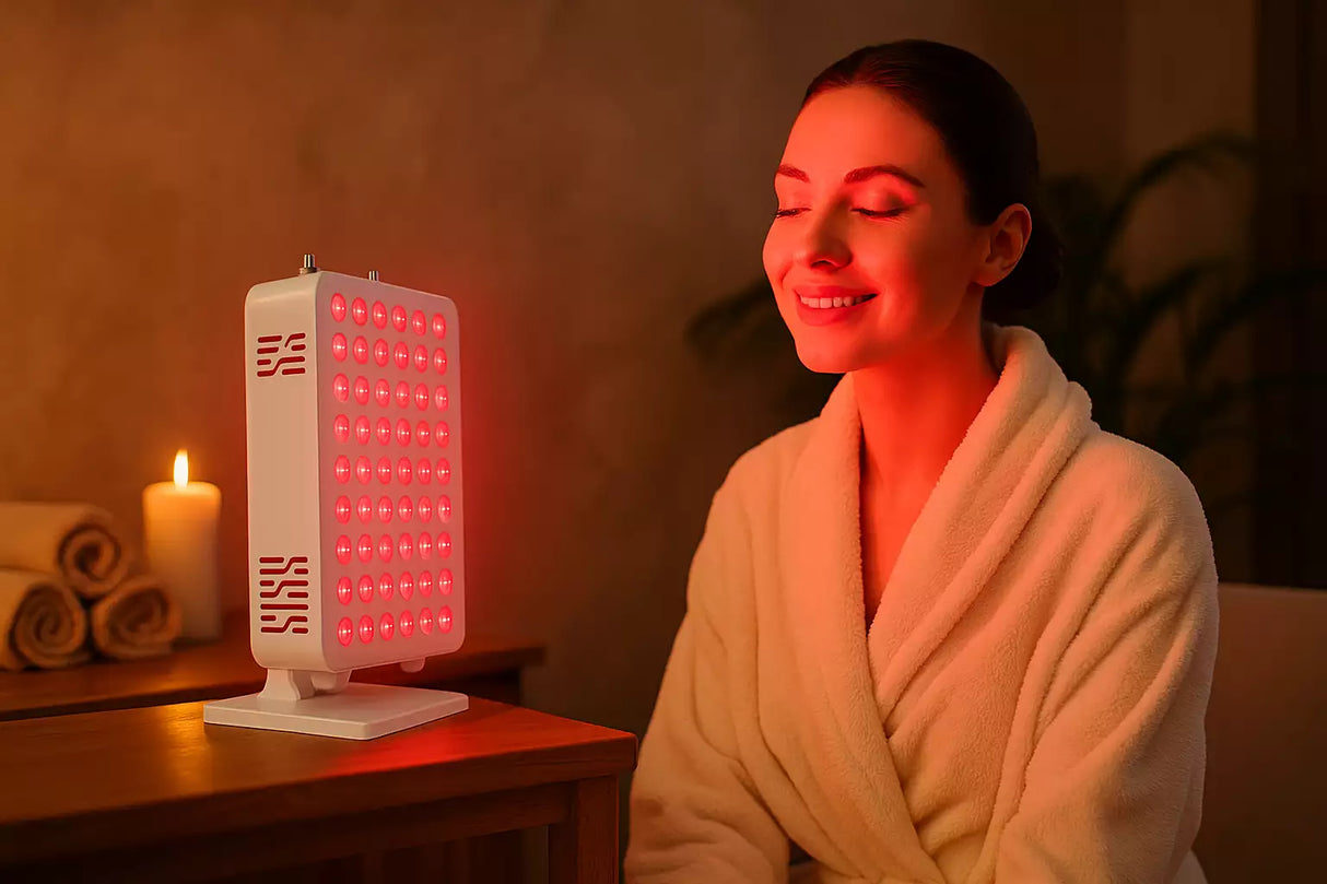 Uno Vita's RLPRO100 LED Therapy Light (full spectrum red light therapy)
