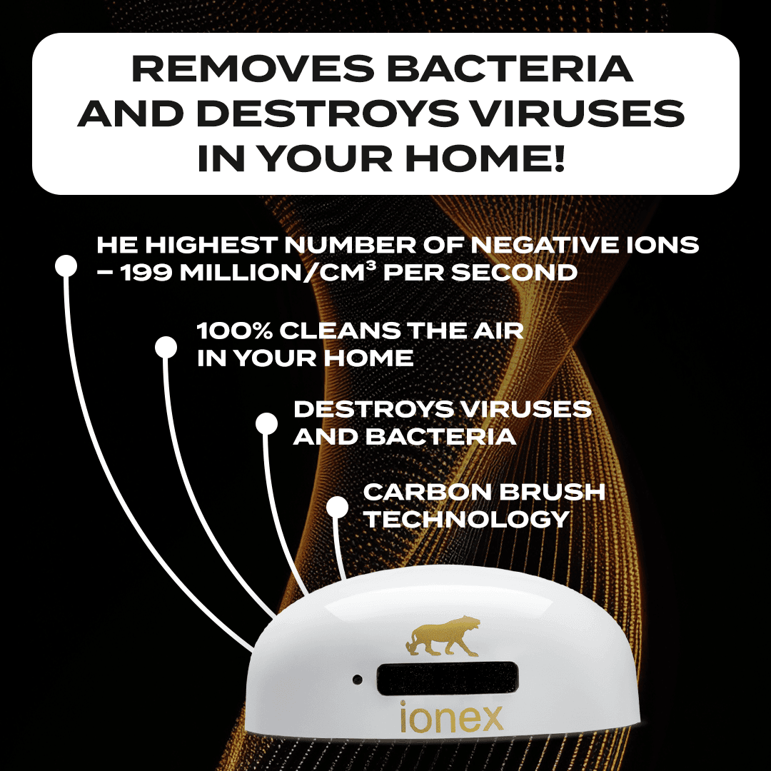 IONEX Negative Ion Generator (White)