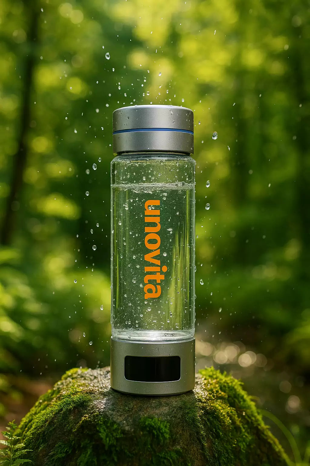 Uno Vita`s Hydorgen (H2) bottle (up to 9000 ppb and up to 80 ° degrees celcius)