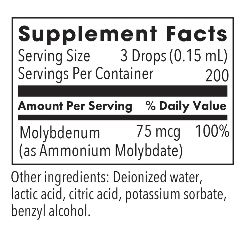 Liquid Molybdenum Allergy Research Group