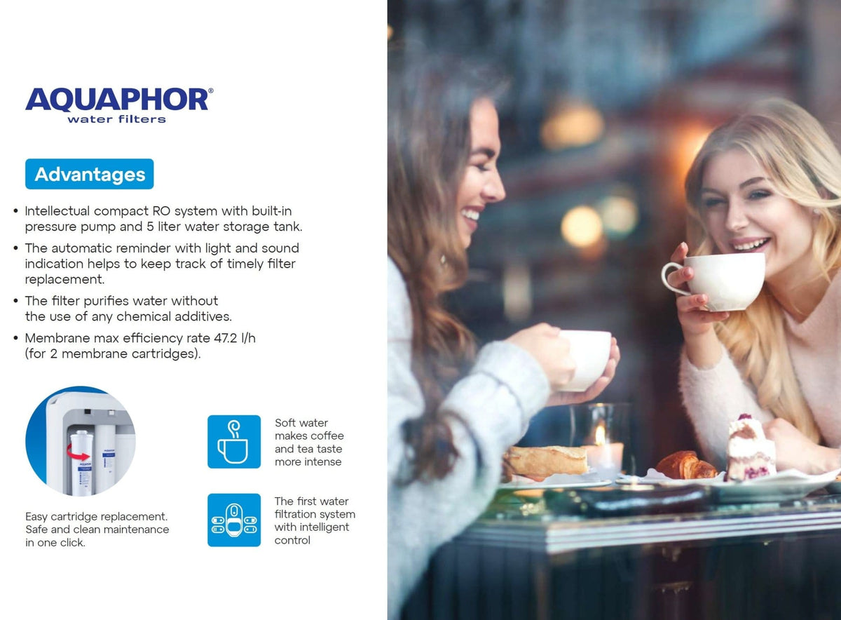 Aquaphor RO - 206S - HoReCa (compact reverse osmosis water filter) - Uno Vita AS