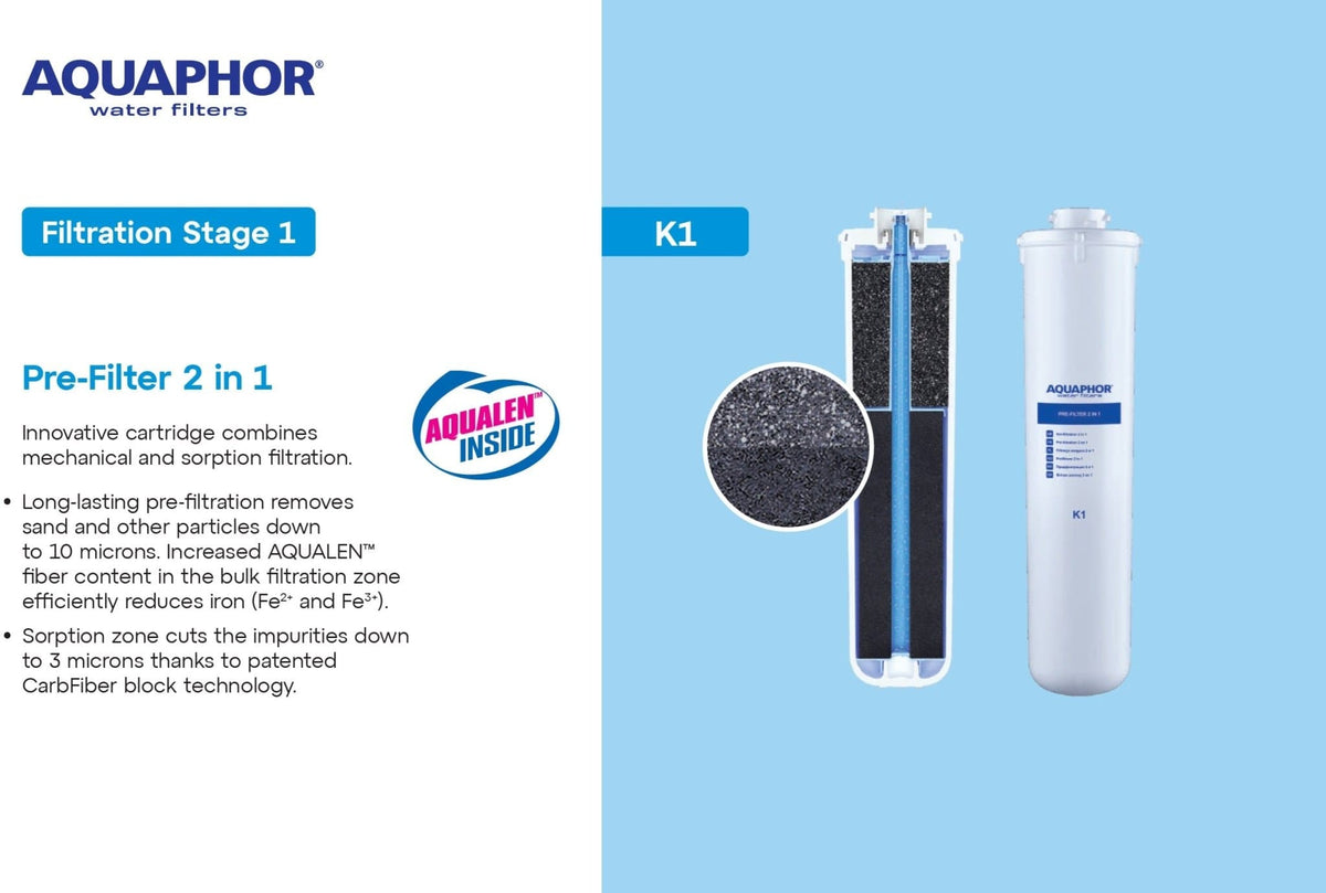 Aquaphor RO - 206S - HoReCa (compact reverse osmosis water filter) - Uno Vita AS
