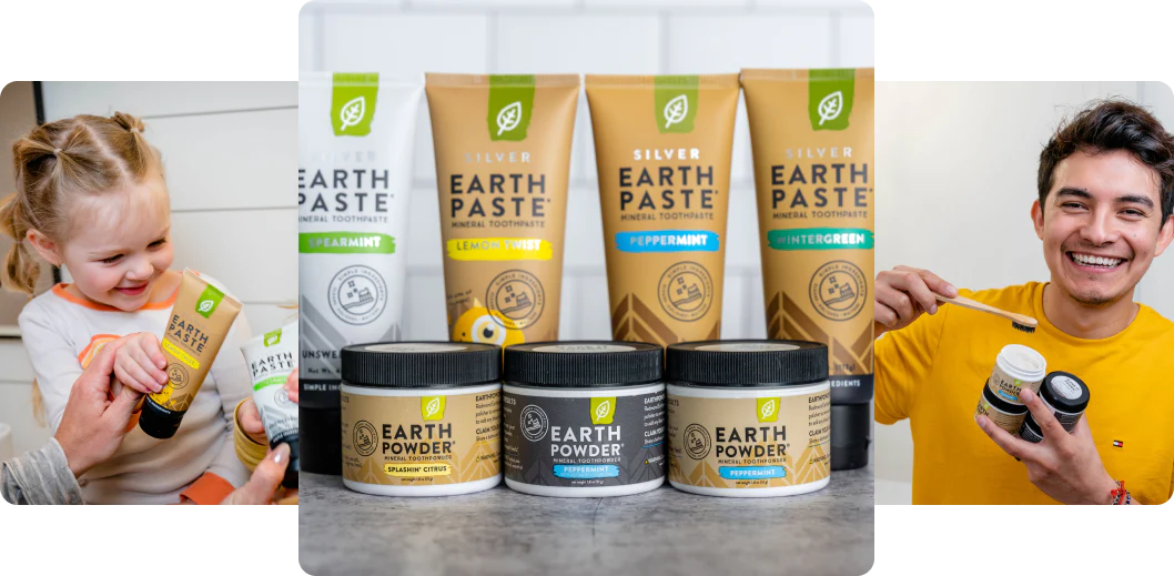 Redmond Earthpaste® with Silver - Peppermint