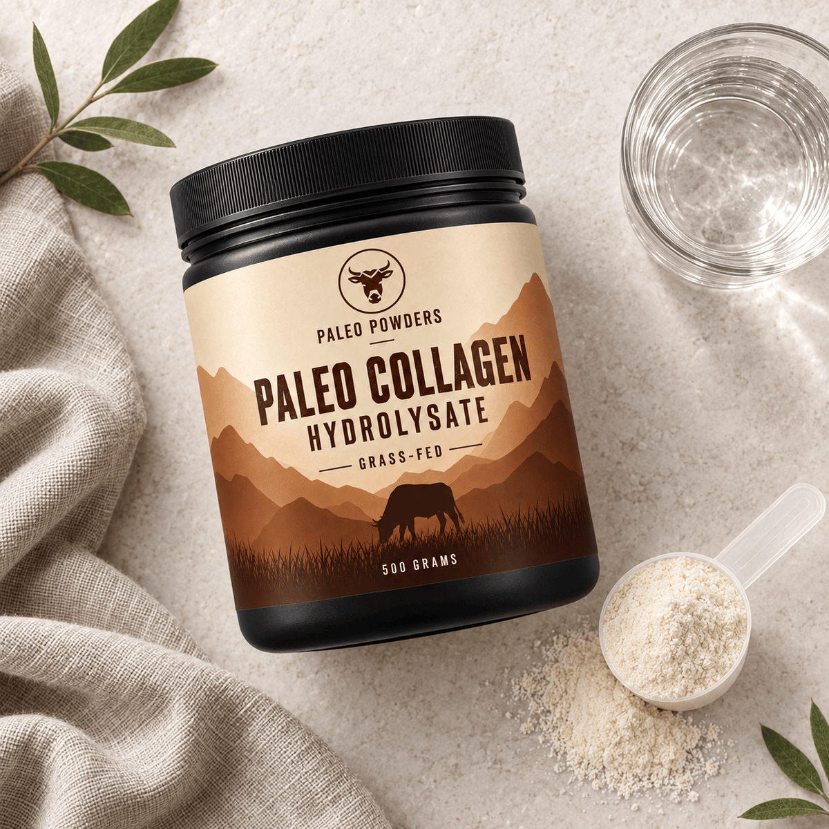 Paleo Collagen Hydrolysate – Grass-Fed (500 grams)