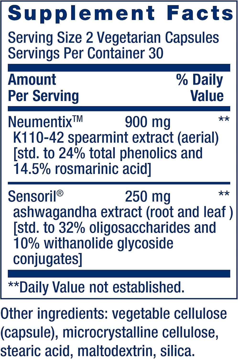 Best In Class Ashwagandha Plus Calm & Focus - Uno Vita AS