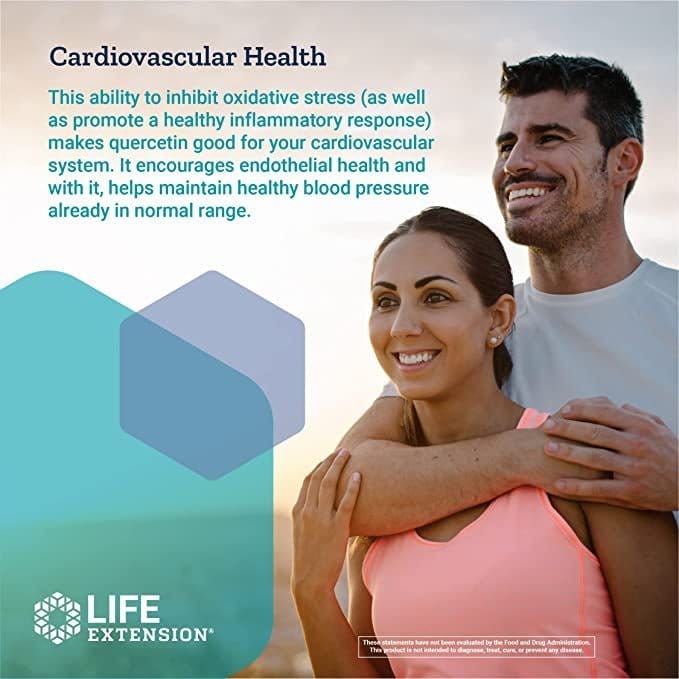 Bio-Quercetin® Advanced Formula for Immune and Heart Health (30 Vegetarian Capsules) - Uno Vita AS