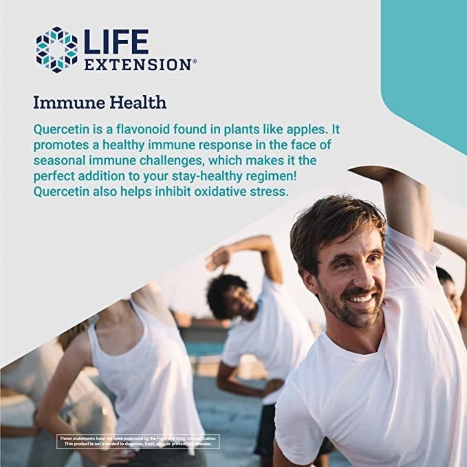 Bio-Quercetin® Advanced Formula for Immune and Heart Health (30 Vegetarian Capsules) - Uno Vita AS
