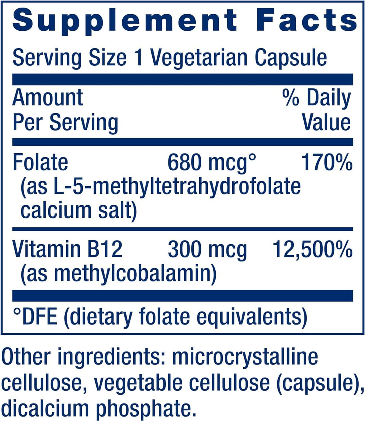 BioActive Folate & Vitamin B12 - Uno Vita AS