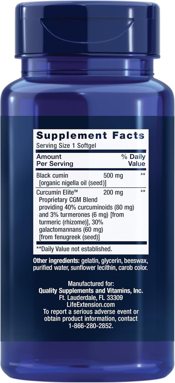 Black Cumin Seed Oil and Curcumin Elite™ - Uno Vita AS