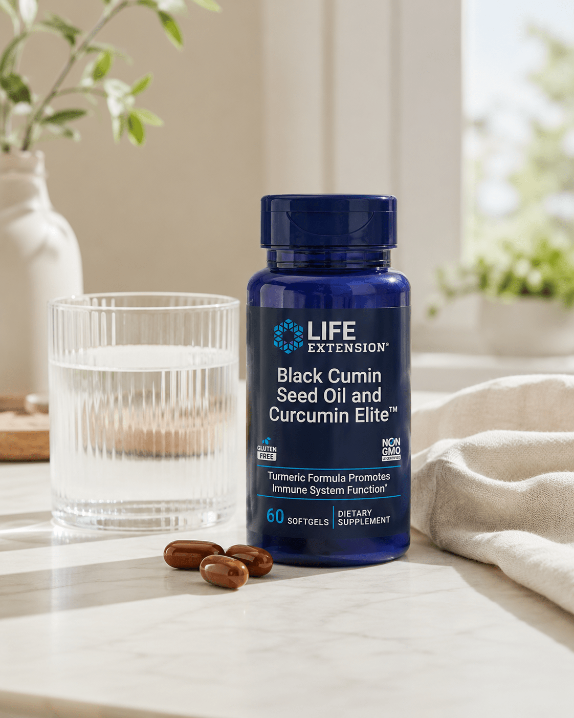 Black Cumin Seed Oil and Curcumin Elite™ - Uno Vita AS