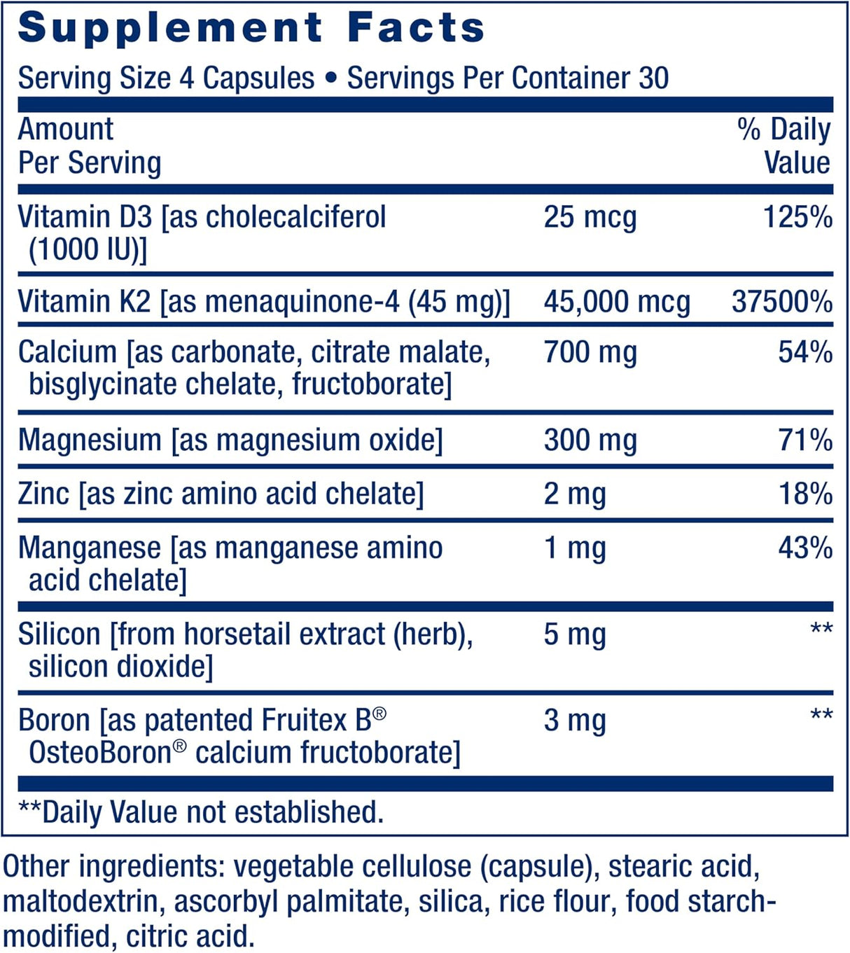 Bone Restore Elite with Super Potent K2 - Uno Vita AS