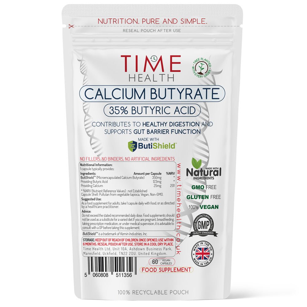 Calcium Butyrate – Made with Premium ButiShield - Uno Vita AS