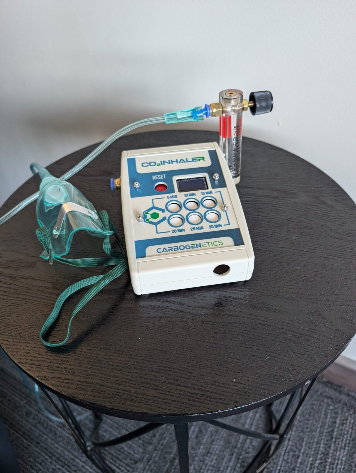 Carbogen inhaler (Co2 breathing) - Carbogenetics - Uno Vita AS