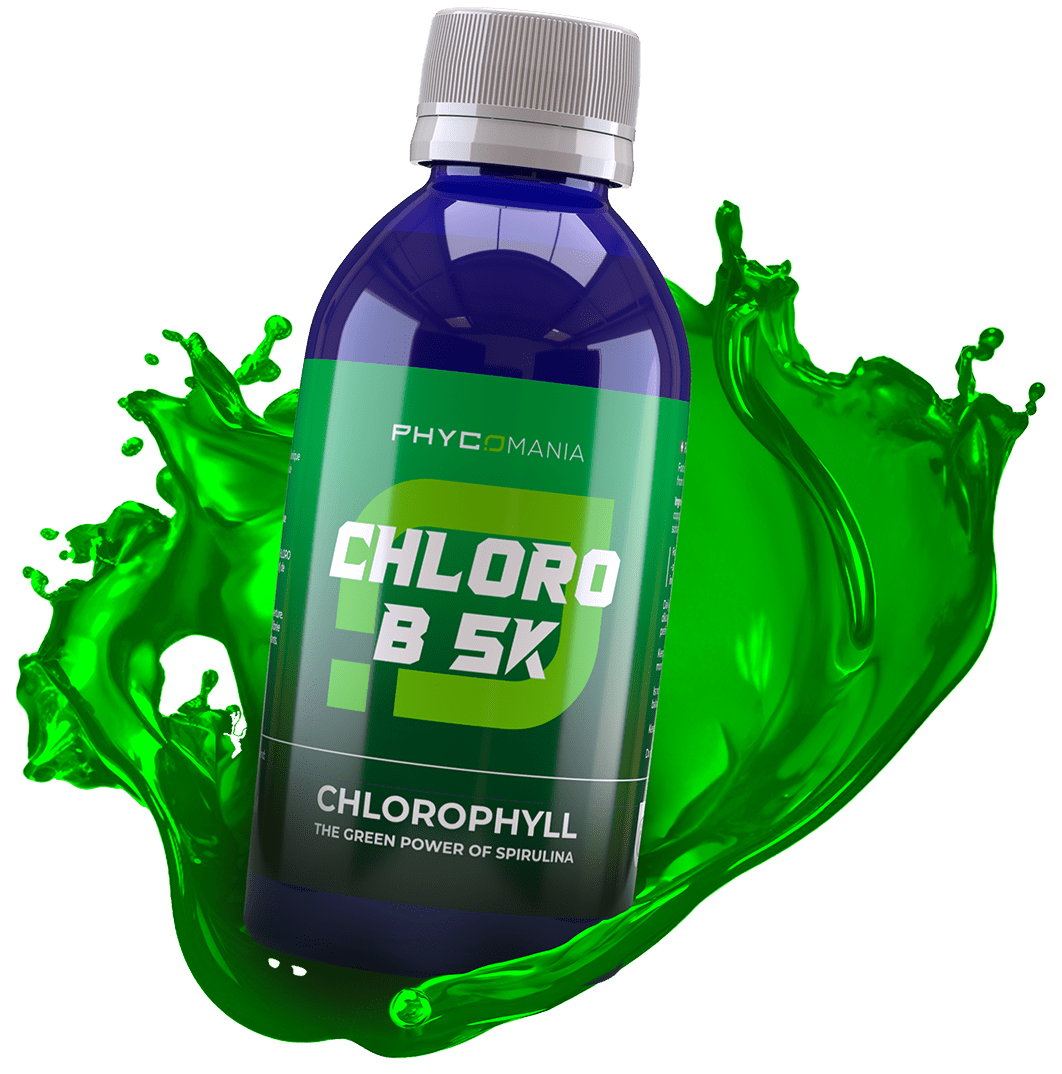 CHLORO B 5K CHLOROPHYLL The Green Power of Spirulina - Uno Vita AS