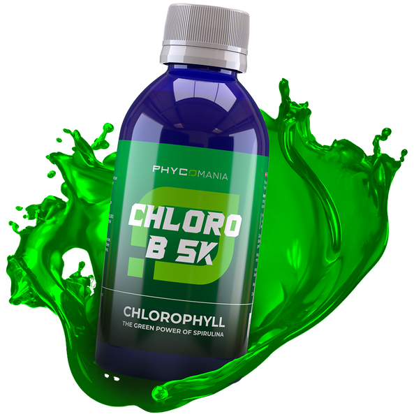 CHLORO B 5K CHLOROPHYLL The Green Power of Spirulina