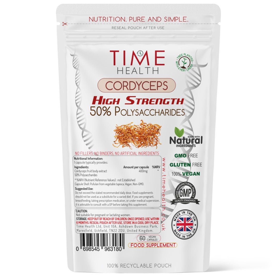 Cordyceps militaris High Strength (60 capsules) - Uno Vita AS
