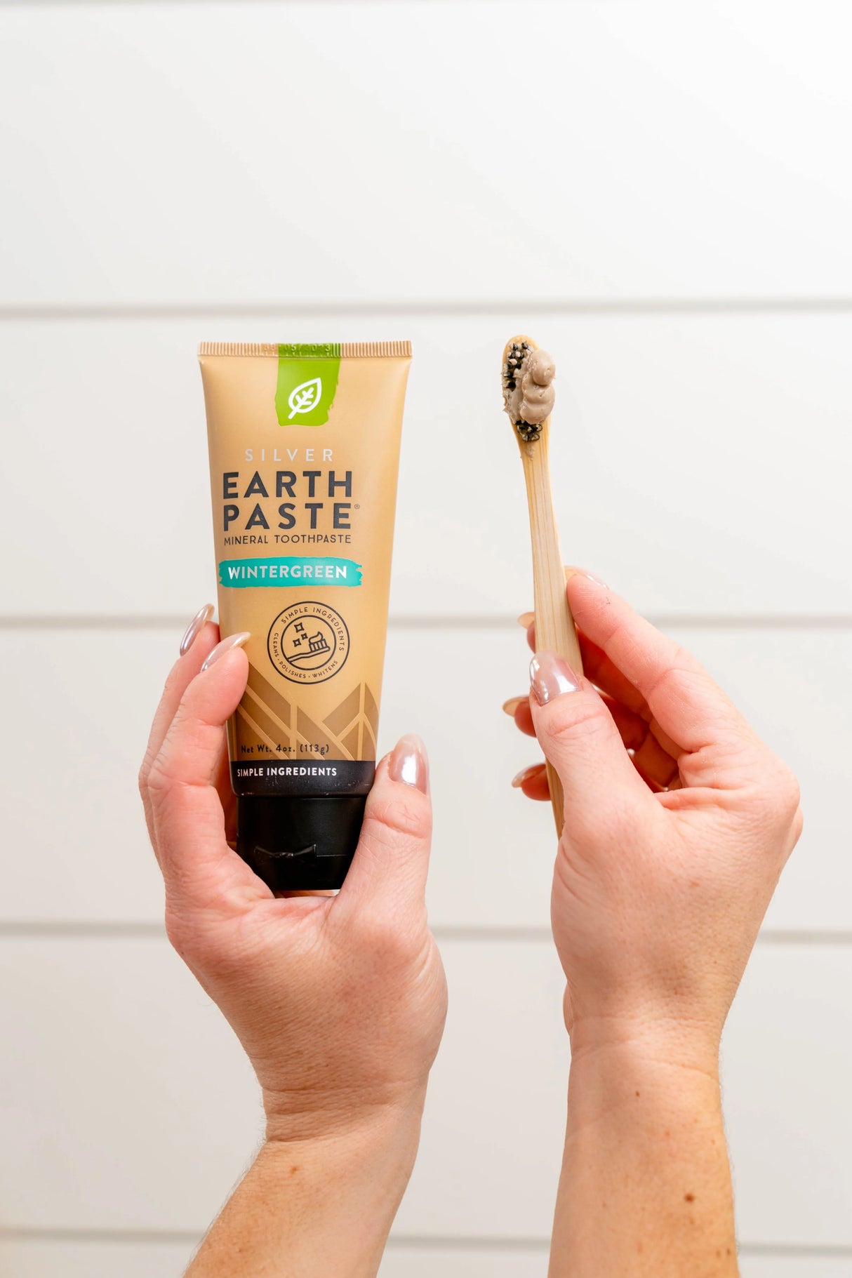 Redmond Earthpaste® with Silver - Peppermint