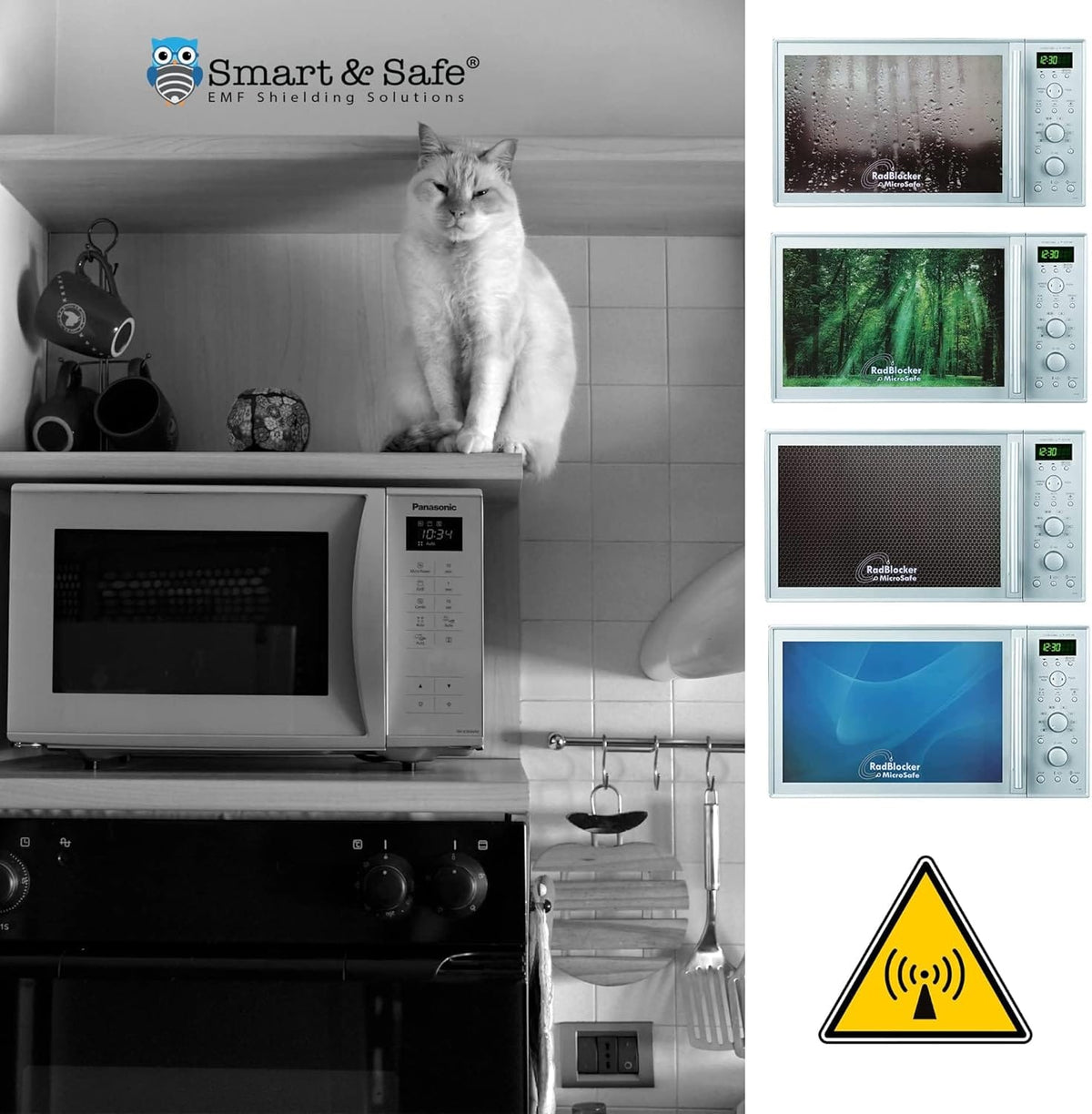 EMF Blocking Microwave Cover - MicroSafe™ - Uno Vita AS