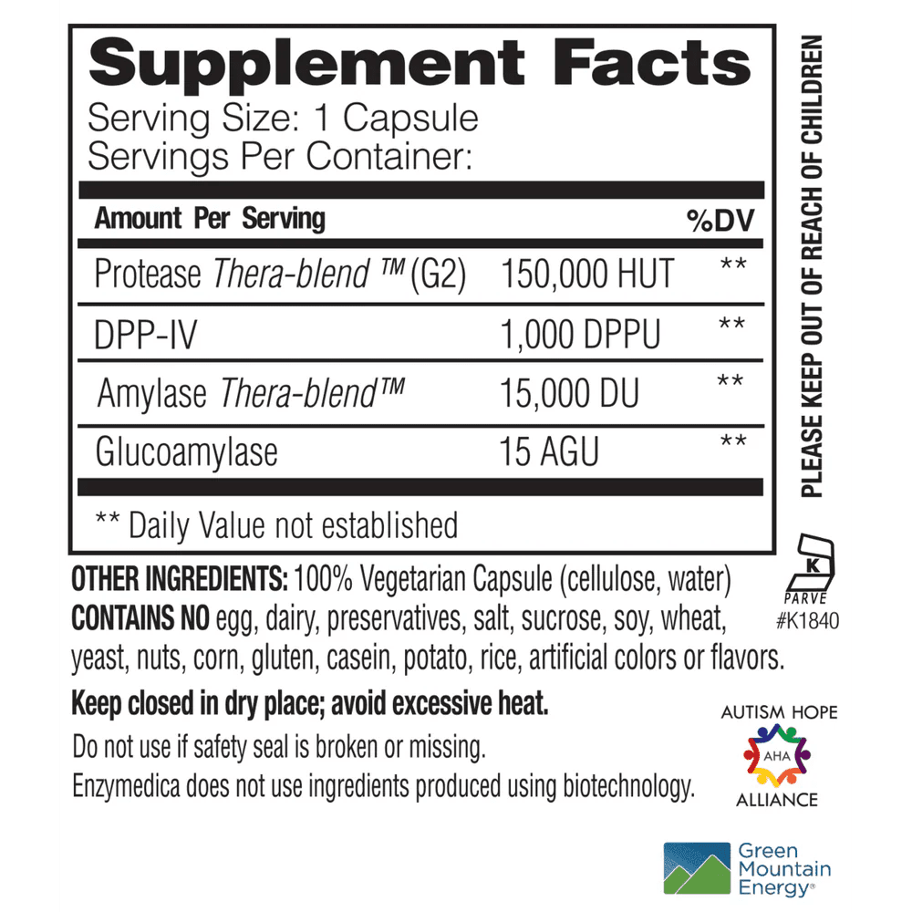 Enzymedica GlutenEase® Extra Strength - Uno Vita AS