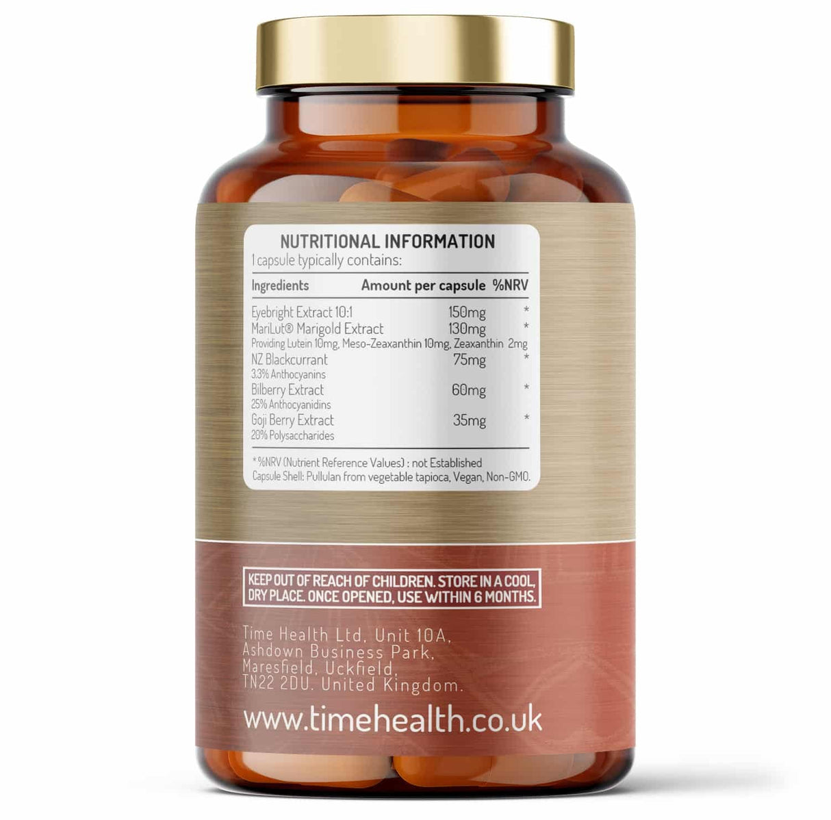 Eye Complex 7 - Potent Vision Formula with Superfoods - Uno Vita AS