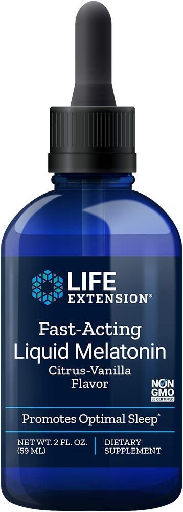 Fast - Acting Liquid Melatonin Citrus - Vanilla (59ml) - Uno Vita AS