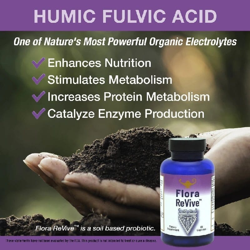 Flora Revive Probiotic (60 Capsules) - Uno Vita AS
