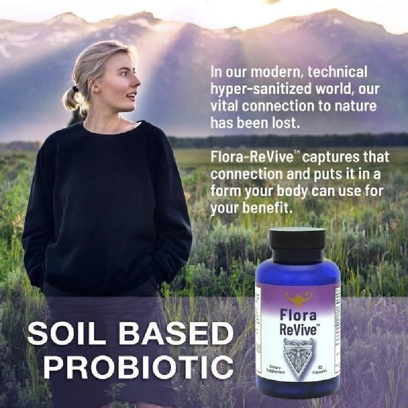 Flora Revive Probiotic (60 Capsules) - Uno Vita AS