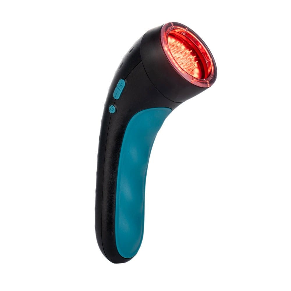 Frellux AP-001 fra Zepter med 36 gullbelagte kontaktpunkter, rødt Hyperlight og kompakt håndholdt design
