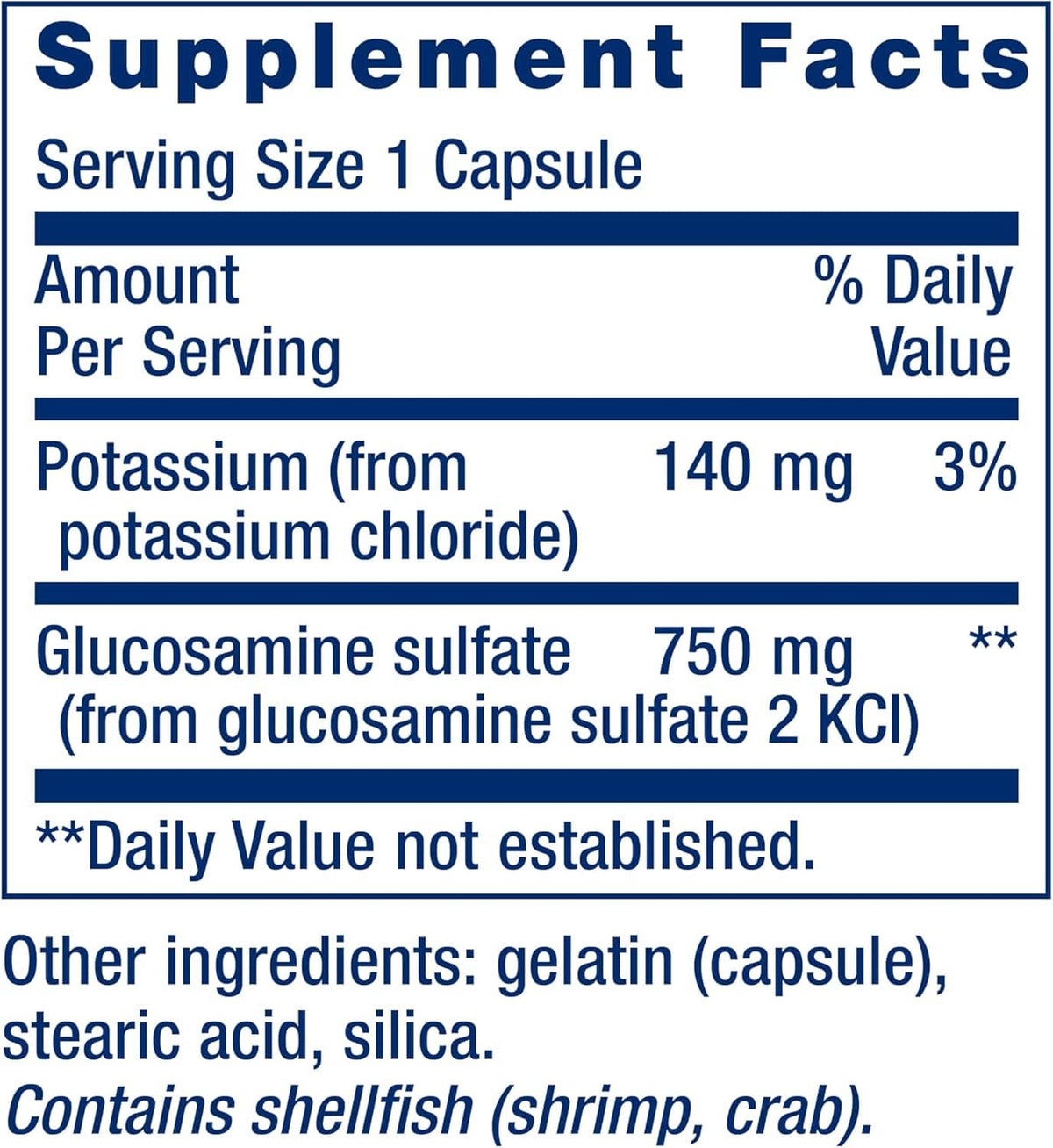 Glucosamine Sulfate 750 mg - Uno Vita AS