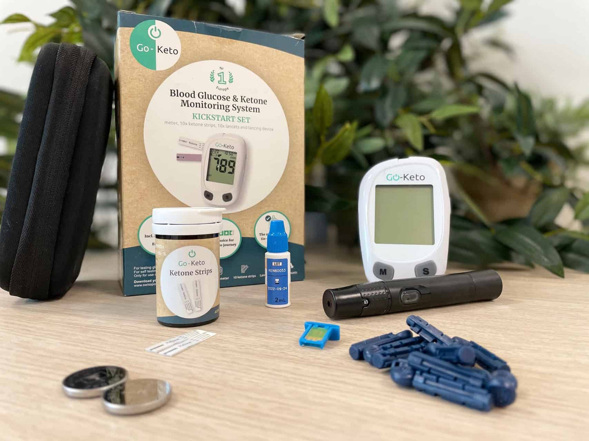 Go - Keto Glucose Ketone Meter Kickstart Set - Uno Vita AS