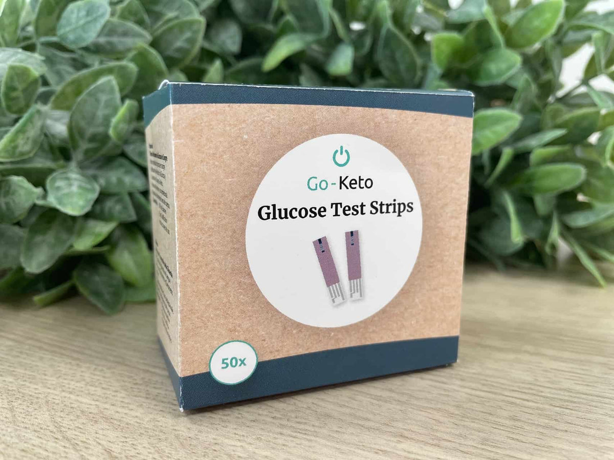 Go - Keto Glucose Teststrips (x50) - Uno Vita AS