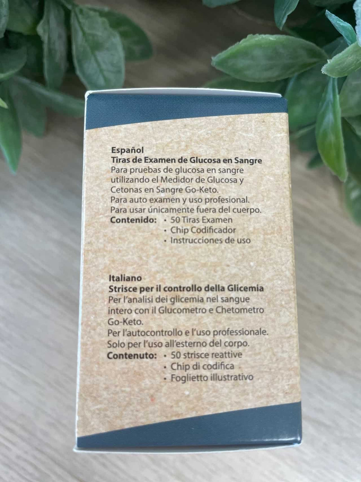 Go - Keto Glucose Teststrips (x50) - Uno Vita AS