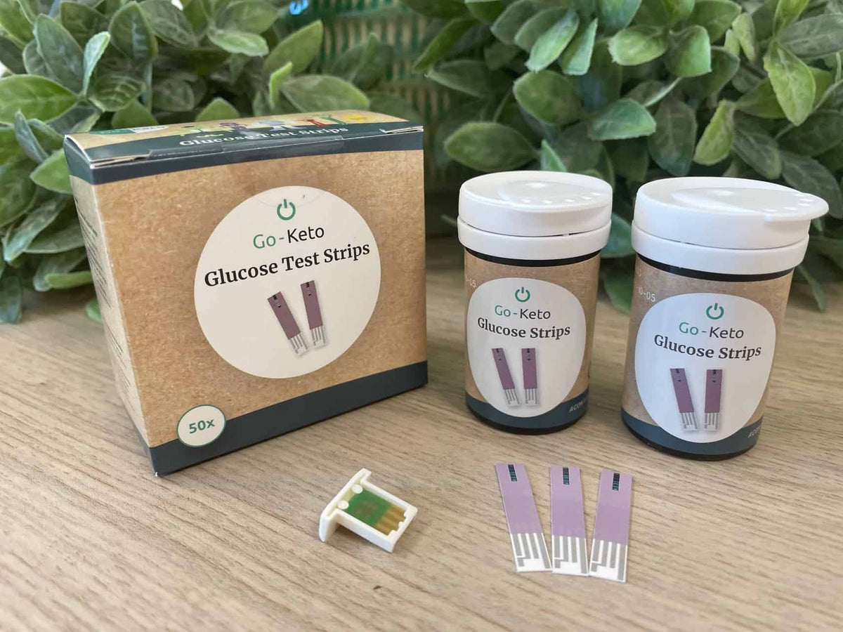 Go - Keto Glucose Teststrips (x50) - Uno Vita AS