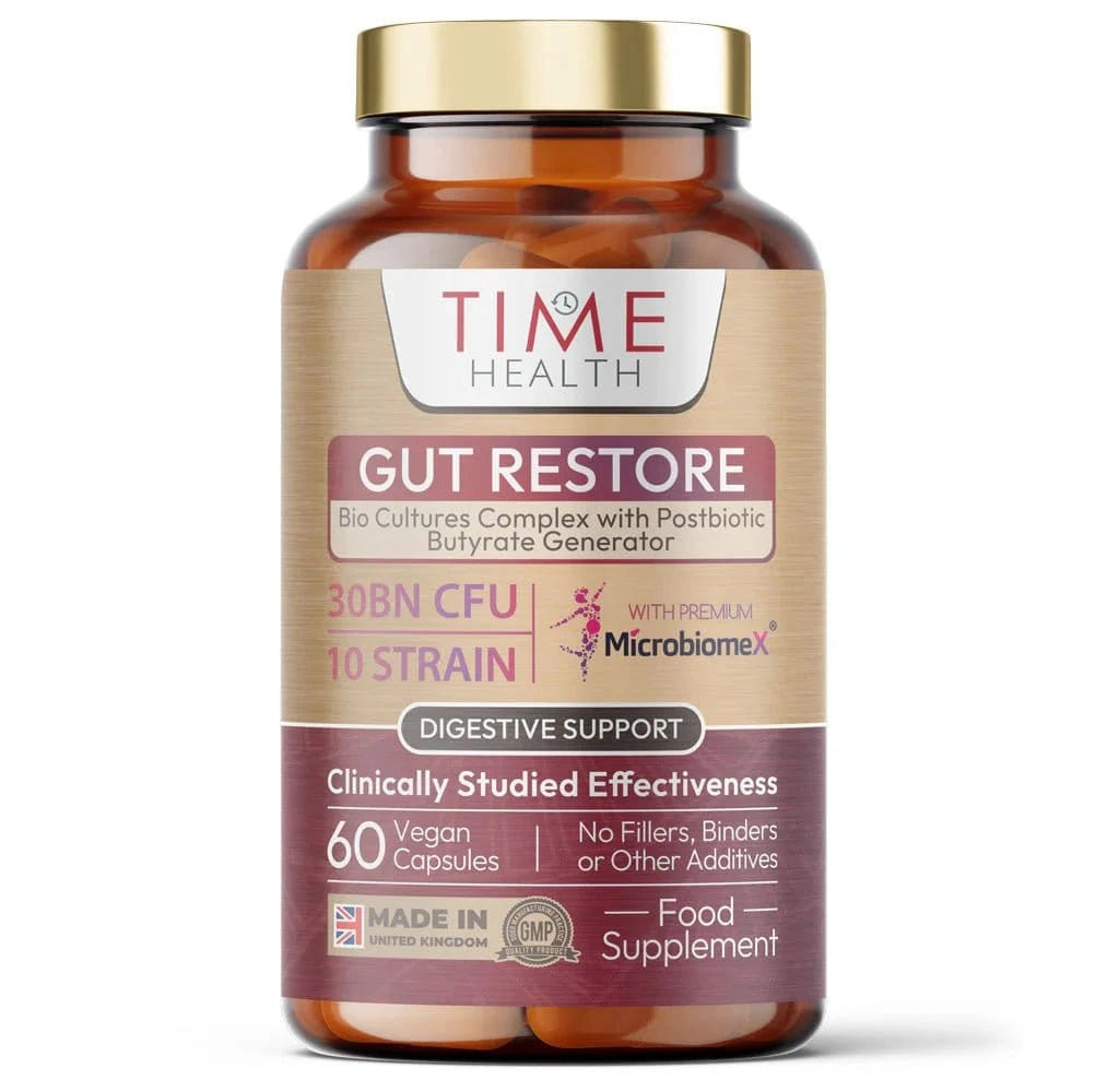 Gut Restore – 12 Strain Probiotic & Postbiotic – MicroBiomeX - Uno Vita AS